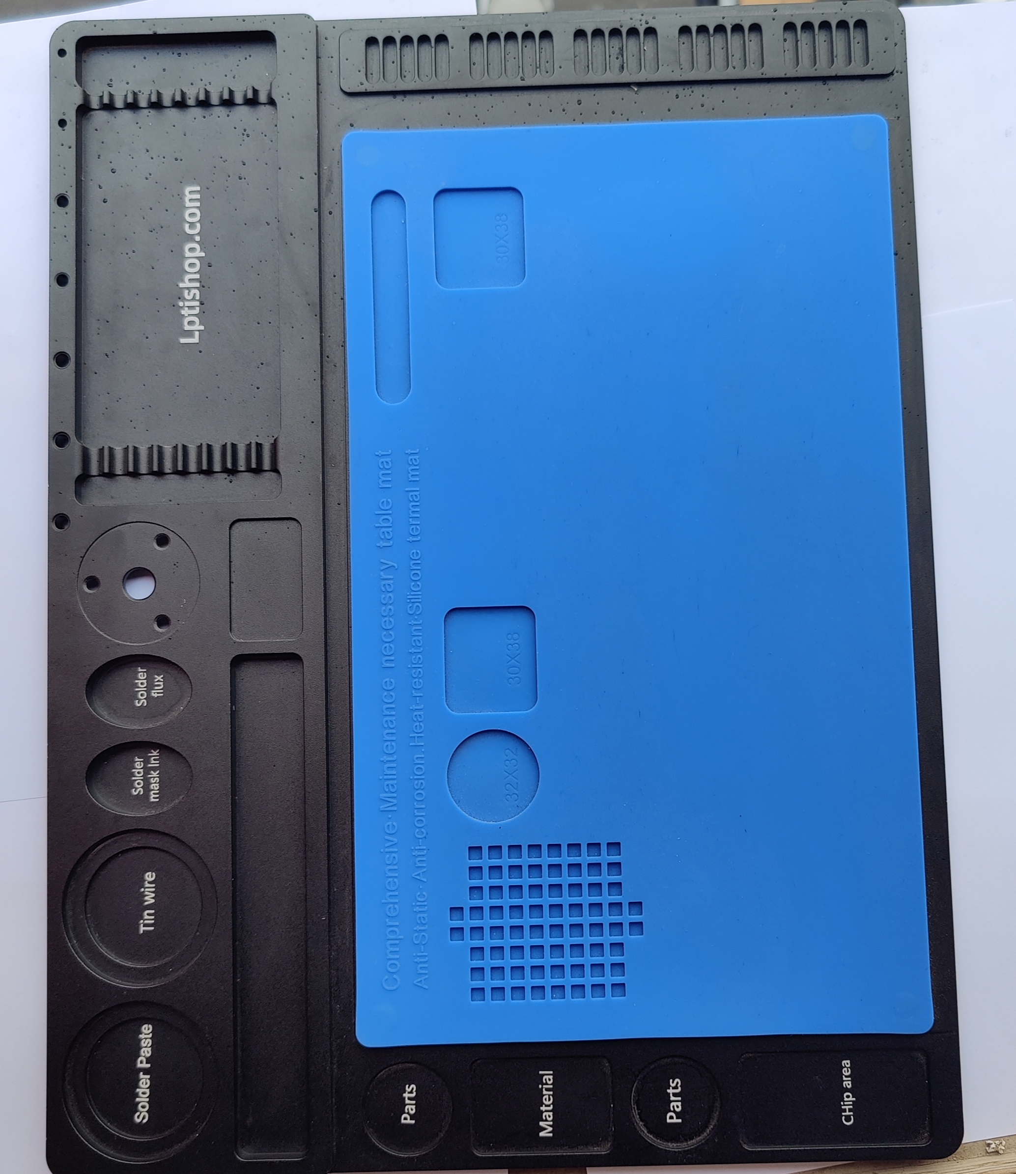 Aluminum microscope table